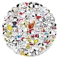 thumbnail image 1 of Pegatinas Snoopys Anime de vinilo impermeable, 50 unidades/paquete, 1 of 3