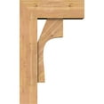 thumbnail image 3 of Ekena Millwork 7 1/2"W x 20"D x 32"H Westlake Block Smooth Bracket w/ Offset Brace, Western Red Cedar, 3 of 25