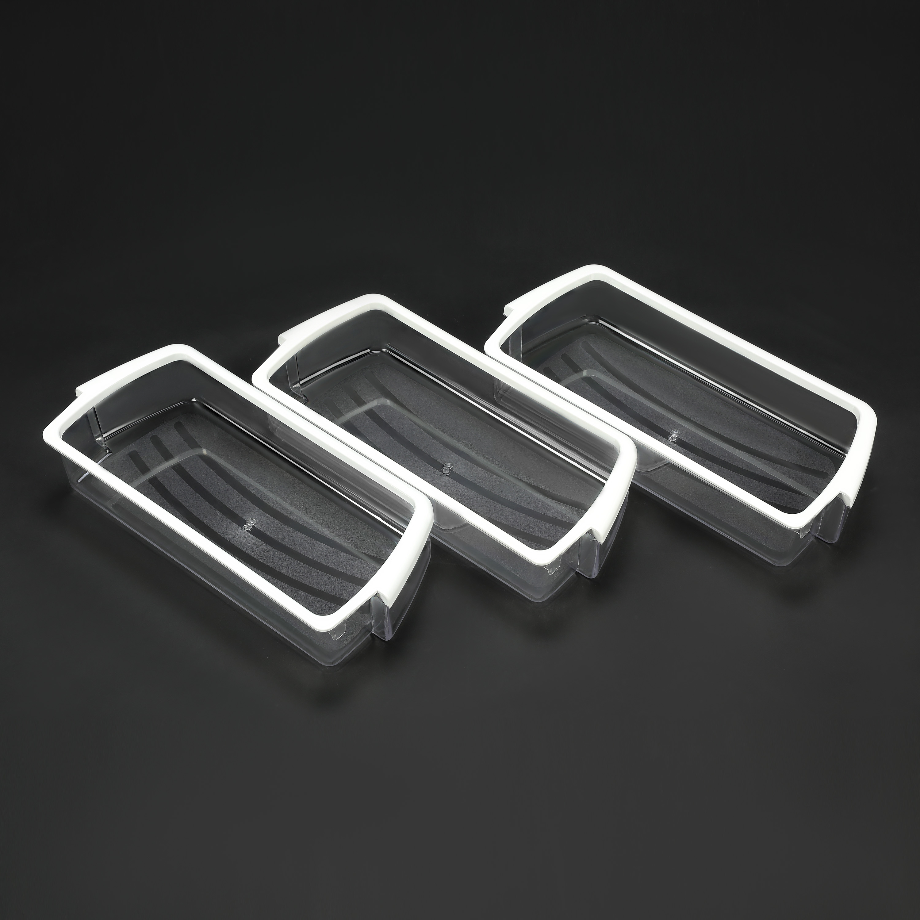 Kojem 3pcs Refrigerator Door Bin Shelf Compatible with Whirlpool Refrigerator W10321304