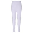 thumbnail image 7 of FNFYFH Women's Fleece Leggings Thermal Underwear Bottom Seamless Comfy Tummy Control Base Layer Pants, 7 of 7