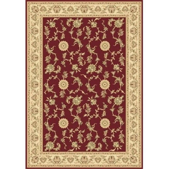 Dynamic Rugs LE71058017330 Legacy 6.7 x 9.6 58017-330 Rug - Red