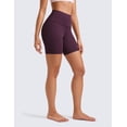 thumbnail image 3 of CRZ YOGA ButterLuxe Biker Shorts 6" High Waisted Women Workout Running Yoga Pants, 3 of 8