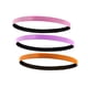 thumbnail image 5 of 3 diademas deportivas multiusos, portátiles y transpirables. rosa morado naranja, 5 of 9