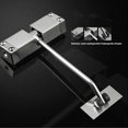 thumbnail image 4 of letairis Automatic Door Closer Heavy Duty Adhesive Adjustable Replacement Screw Mounting Pre-drilled Rectangular Household Closers Gold, 4 of 6