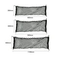 thumbnail image 2 of Amdohai Car Rear Cargo Net Double-Layer Trunk Cargo Storage Organizer 35x16 Inch with Mounting Hooks for Car Truck SUV, 2 of 5