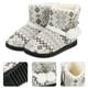thumbnail image 2 of EeaseMX Botas de invierno con suela gruesa y elegantes, resistentes al frío y abrigadas para el hogar y el interior, color gris (talla S, para 35-36 yardas), 2 of 7