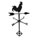 thumbnail image 5 of Retro Forma de gallo Veleta Montaje en valla Veleta Indicador de dirección Jardín Granja Herramientas ón shamjiam Veleta, 5 of 8