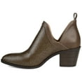 thumbnail image 2 of Journee Womens Terri Pull On Stacked Heel Booties, 2 of 8