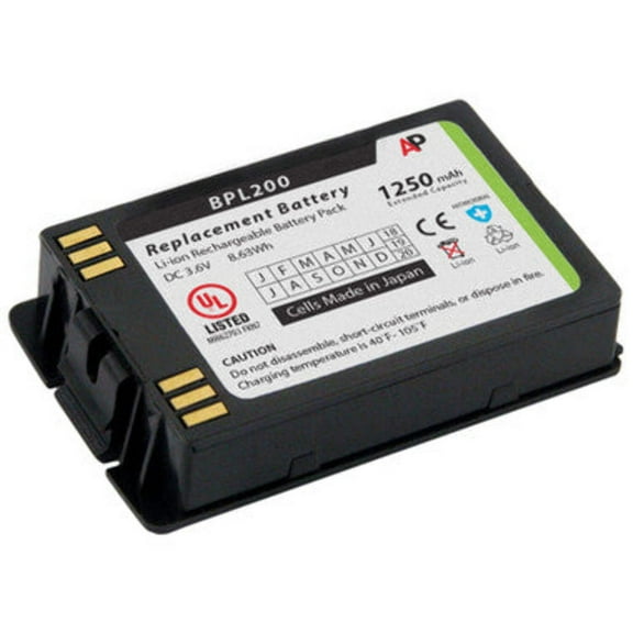 Replacement BPL200 Extended Capacity Battery: 6020, 6030, 8020, 8030, LTB100...