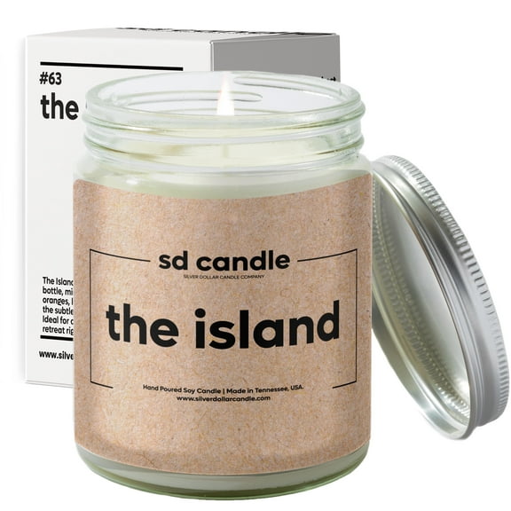 #63 | The Island Volcano Scented Candle - 9/16oz 100% All-Natural Handmade Soy Wax Candle
