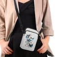 thumbnail image 4 of HELLHERO Polyester Messenger Bag Lightweight Crossbody Bag for Travel Daily Use(Daisy), 4 of 7