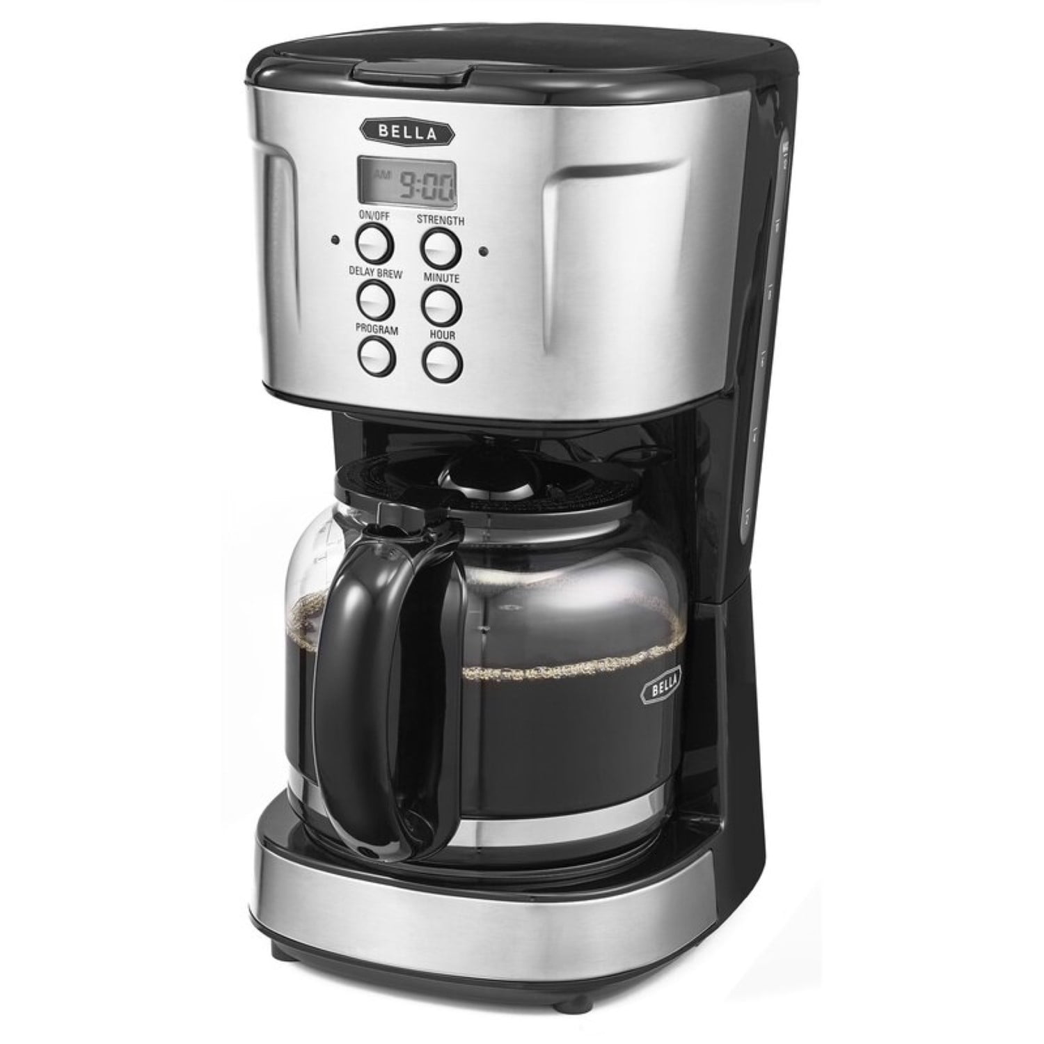 Sensio BLA17123 Silver/Black 12Cup Coffee Maker