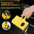 thumbnail image 2 of Saker Sakerplus Electric Grill Cleaner|Cordless Rechargeable Automatic Grill Clean Robot for Outdoor BBQ|360° Rotating Cleaning Brush with Replacement Bristles, 2 of 7