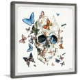 thumbnail image 2 of Parvez Taj Happy Butterfly Skull Framed Wall Art, 2 of 4
