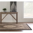 thumbnail image 5 of Linon Home Decor Persian Treasures Area Rug Collection, Cream and Black, 8' x 10', 5 of 5