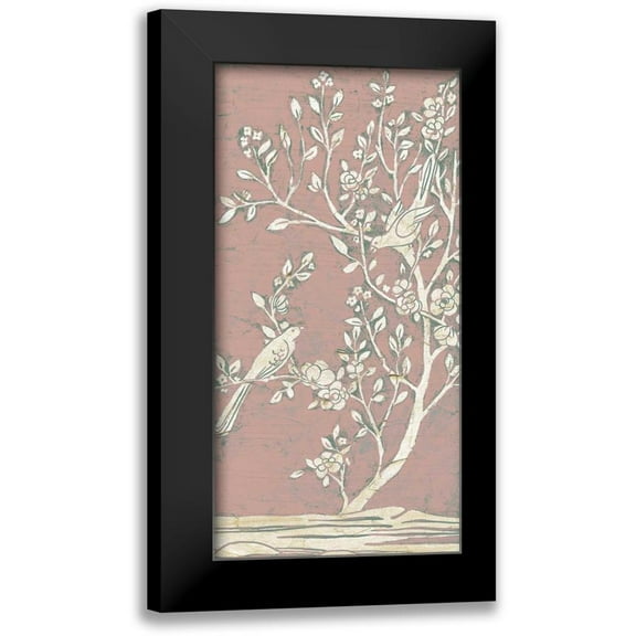 Vess, June Erica 9x14 Black Modern Framed Museum Art Print Titled - Sweet Chinoiserie I