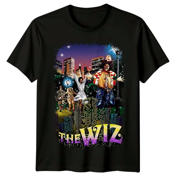 The Wiz (1978) Movie Poster Inspired T-Shirt Retro 70s Tee Unisex