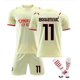 thumbnail image 1 of 26Yellow 11B2022 Conjunto de uniformes de fútbol para hombres y mujeres 11 # Ibrahimovic 9 # Giroud Entrenamiento deportivo para niños Camisetas de fútbol amarillas con calcetín para niños y niñas esquí esquí Gafas de esquí, 1 of 1