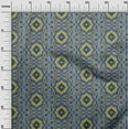 thumbnail image 2 of oneOone Viscose Jersey Fabric Floral Ikat Fabric Prints By Yard 60 Inch Wide, 2 of 5