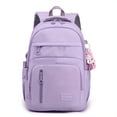 thumbnail image 1 of Mochila Funcional Para Estudiantes, Mochila Escolar De Estilo Preppy Simple, Mochila De Viaje Liviana, 1 of 4