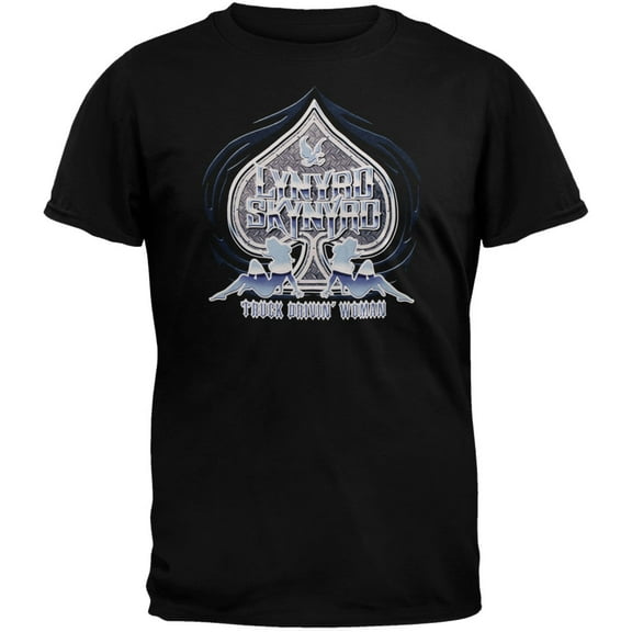 Lynyrd Skynyrd Men's Flaming Spade Short Sleeve T Shirt