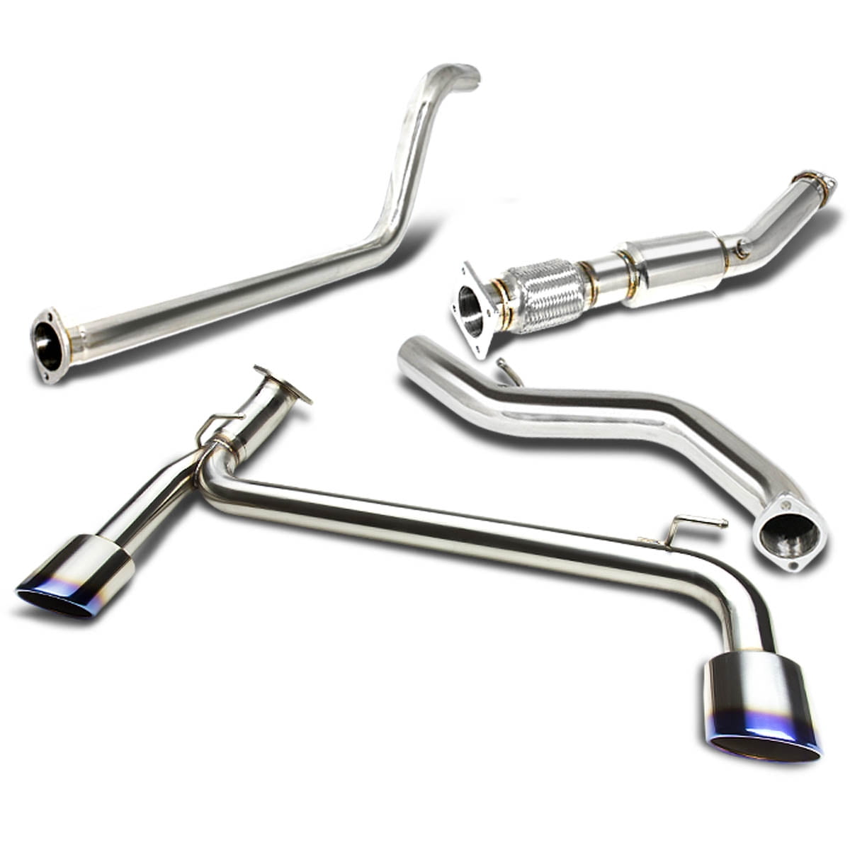 For 2003 to 2005 Dodge Neon SRT4 Catback Exhaust System 4.75" Dual Path