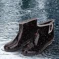 thumbnail image 2 of Botas de lluvia impermeables, antideslizantes y cómodas para mujer, zapatos de jardín (40), 2 of 9