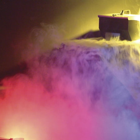 American DJ Smoke Low Lying Dry Ice Effect Fog Machine w/ Remote | (Best Low Lying Fog Machine)