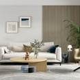 thumbnail image 3 of 2 Pack Acoustic Wood Wall Panels  - 94.5" x 12.6" Soundproof Slat Panels for Modern Interior Decor, 3 of 7