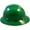 Green, variant on MSA V-Gard Full Brim Hard Hats with One Touch Suspensions Green