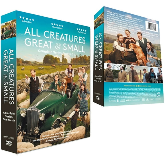 All Creatures Great and Small The Complete Series Seasons 1-6 DVD