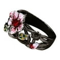 thumbnail image 3 of Blossoms Anillo Bohemio para Mujeres Anillo Chunky Vintage Anillo Rosa Boho Anillo Rosa Grabado Blossoms Hollow Statement Rings, 3 of 6
