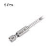 thumbnail image 3 of 5uds 1.7mm Llave Puntas de Destornillador 1/4" Hexagonal Vástago 2" Longitud Magnético U Tipo Destornillador, 3 of 5
