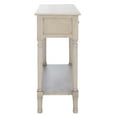 thumbnail image 6 of SAFAVIEH Tate 2-Drawer Console Table, White/Beige, 6 of 15
