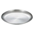 thumbnail image 2 of Platos de acero inoxidable para postres y aperitivos, platos de metal para cocina, platos para servir plata 20cm, 2 of 8