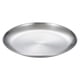 thumbnail image 2 of Platos llanos de acero inoxidable Plato llano redondo de metal Vajilla de cocina Metal plata 17cm, 2 of 9