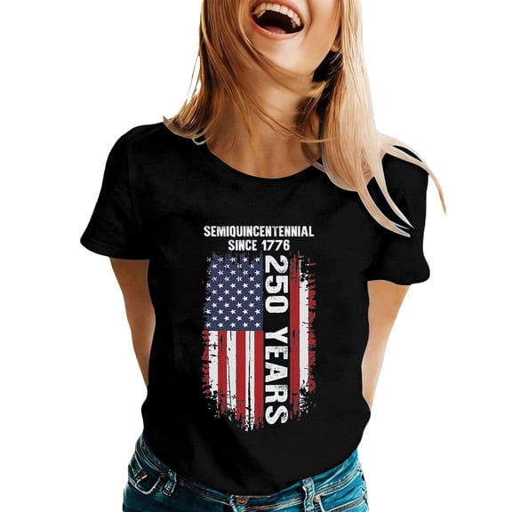 WERYOUNG Women's T-Shirts Casual Short Sleeve Crew Neck Graphic Printed T Shirts Daily Wear Comfort Fit Tee Holiday Party Versatile Cozy Top