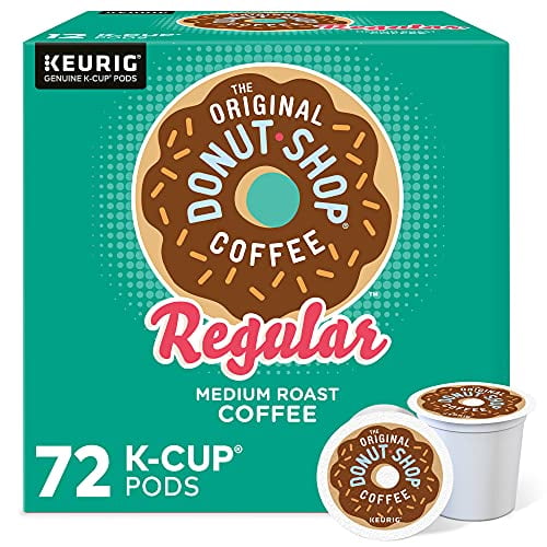 The Original Donut Shop Keurig SingleServe KCup Pods, Regular Medium