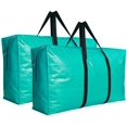 thumbnail image 1 of Bolsas de almacenamiento HaoHakka extra grandes, color turquesa, XXL, paquete de 2, 1 of 6