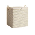 thumbnail image 1 of Bolsas de almacenamiento extragrandes onduladas de color gris Organizador de ropa resistente para mudanzas y dormitorios Bolsas para mantas con asas, 1 of 5
