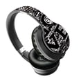 thumbnail image 3 of Injueey Head Mount Gaming 5.0 Auriculares Cancelación de ruido Auriculares inalámbricos recargables Accesorios de Cables de audio/vídeo Negro Plata, 3 of 6