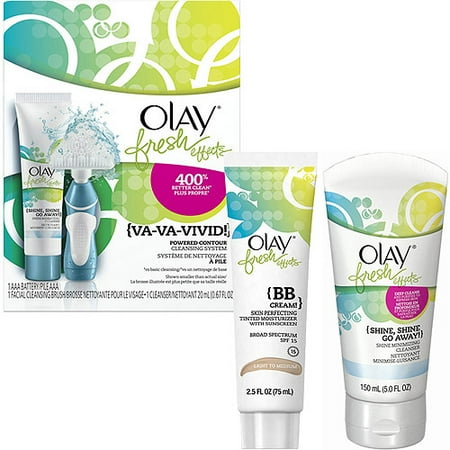Olay Fresh Effects Value Bundle - Buy a Fresh Effects Device and BB Cream, and Get a BONUS Cleanser
