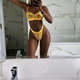 thumbnail image 4 of 2Pcs Lace Hot Underwear Set Bra Underpant Gift for Women, 4 of 7