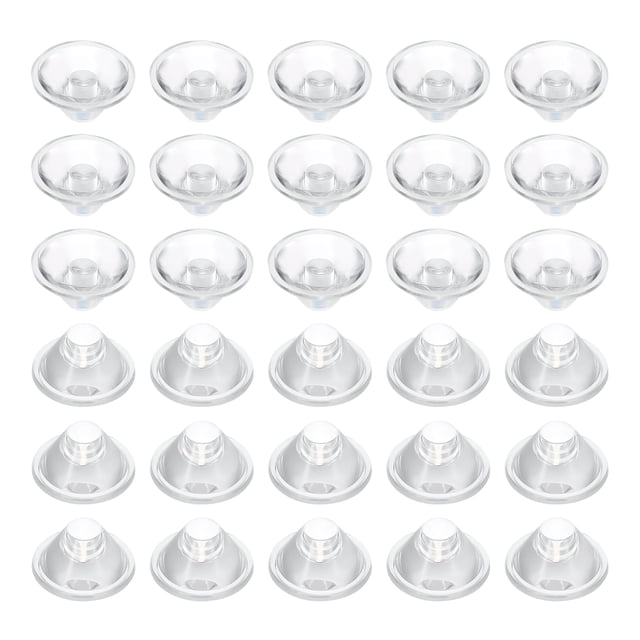 Uxcell 30 Degree 20mm High Power LED Lens, 30 Pcs LED Reflector Collimator Acrylic Optical PMMA Smooth Surface Lenses Focusing LED Lens for 1W LED Light Lamp Bulb Spotlight Panel, Clear