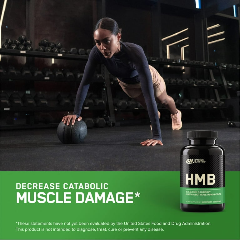 Optimum Nutrition HMB 1000mg Supplement, 90 Capsules for