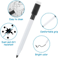thumbnail image 3 of Whiteboard Pens, Magnetic Whiteboard Pens, Whiteboard Pens Magnetic Eraser Pen Pens Dry Eraser with Eraser Fine Tip Whiteboard Pen for Kids Multicolor 10Pcs, 3 of 7