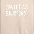 thumbnail image 3 of Instant Message - Sweet As 3 - Women's Lightweight French Terry Long Sleeve Shirt, 3 of 6
