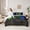 Grey Black, variant on Homewish Tiger Animal 7-Piece Twin Bedding Set - Universe Galaxy Ombre