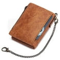 thumbnail image 4 of pitrice Men Anti-theft Leather Wallet Coin Purse Male Min Walet Pocket Wallet, 4 of 4