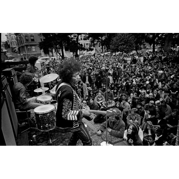 Jimi Hendrix Experience 24x36 inch Rolled Poster